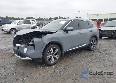 2023 Nissan Rogue Platinum Fwd z USA, uszkodzony, nr VIN JN8BT3DC6PW108401